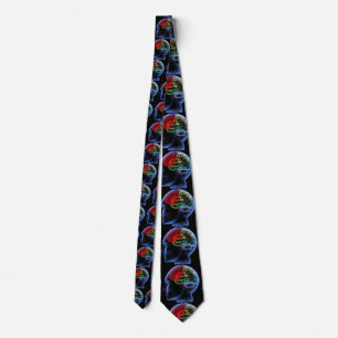 Brain Tie - Multi-Coloured