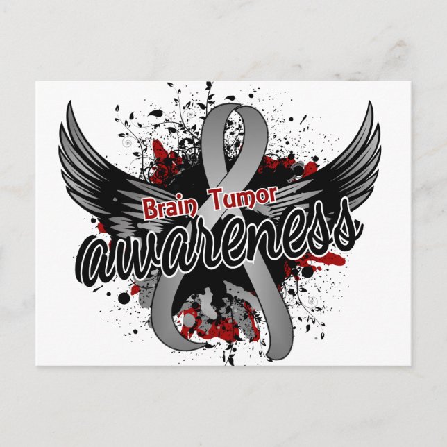 Brain Tumour Awareness 16 Postcard (Front)