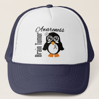 Brain Tumour Awareness Penguin Trucker Hat