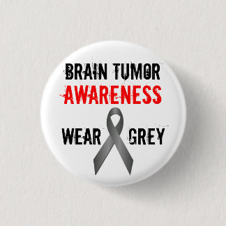 brain tumour awareness pin