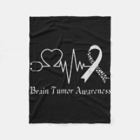 Brain tumour awareness ribbon in may wear grey