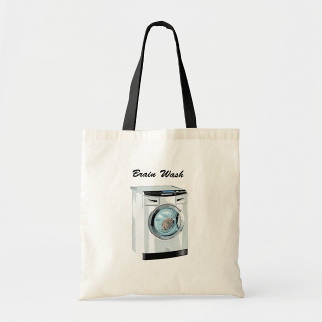 Brain Wash Tote Bag (Front)