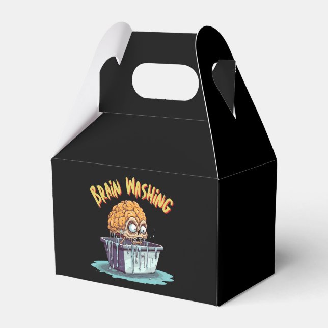 Brain Washing Favor Box (Front Side)
