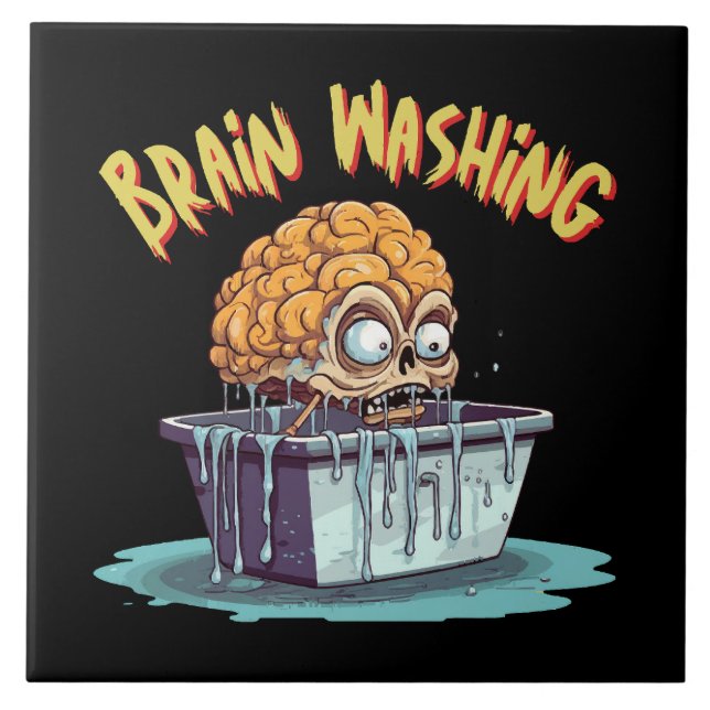 Brain Washing Tile (Front)