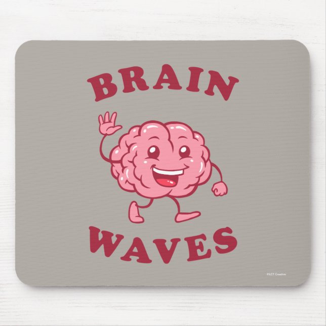 Brain Waves Mouse Pad (Front)