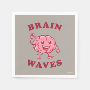 Brain Waves Napkin