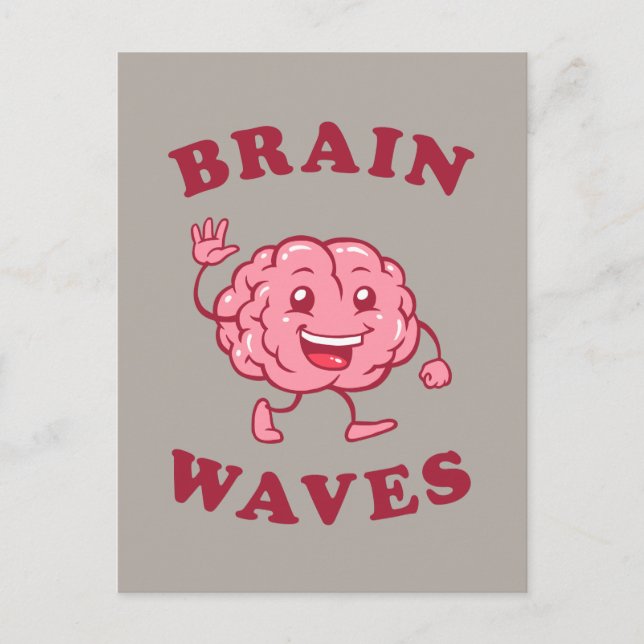 Brain Waves Postcard (Front)