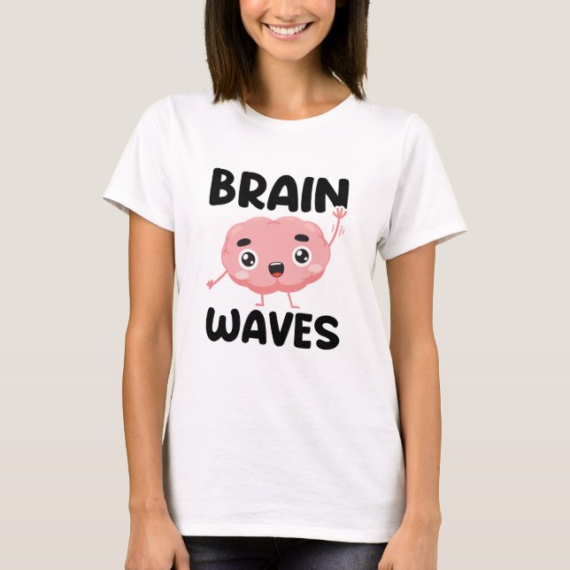 Brain Waves T-Shirt (Front)