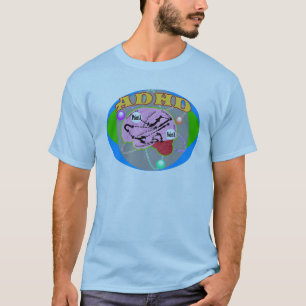 Brain With ADHD T-Shirt