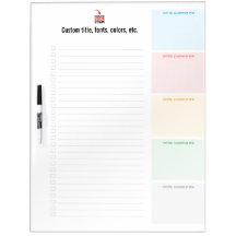 Braindump Custom EDITABLE minimalist checklist 5