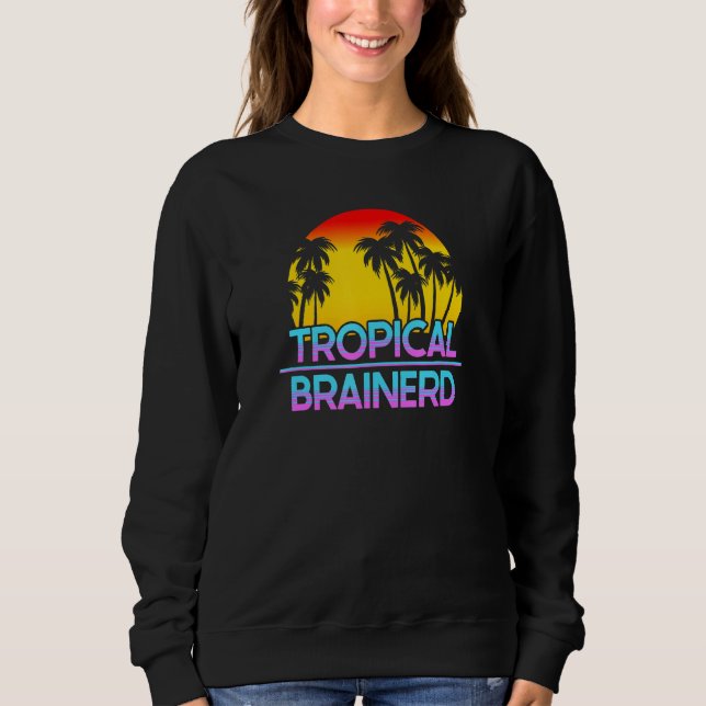 Brainerd Minnesota Funny Ironic Weather Sweatshirt (Front)