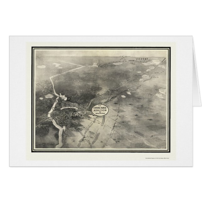 Brainerd, MN Panoramic Map - 1914 (Front Horizontal)