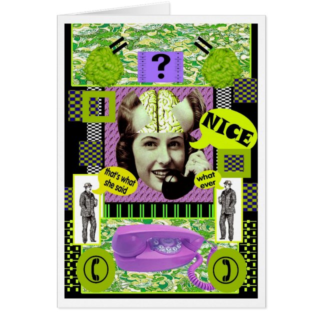 BRAINLADY CARD*NICE* (Front)