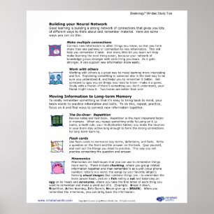 Brainology® Poster 6: Building Your Neural Network