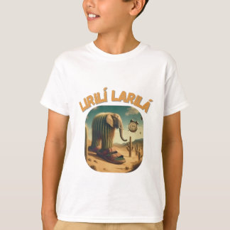 BrainRots Lirili Larila | Elephant with Cactus Bod T-Shirt
