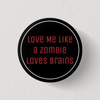 Brains 1 Inch Round Button