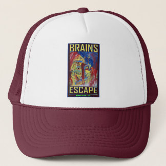 BRAINS ESCAPE INDICA TRUCKER HAT