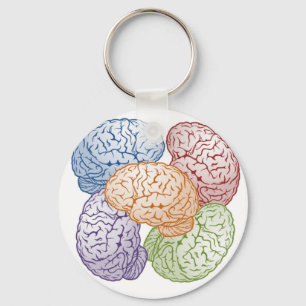 Brains Keychain