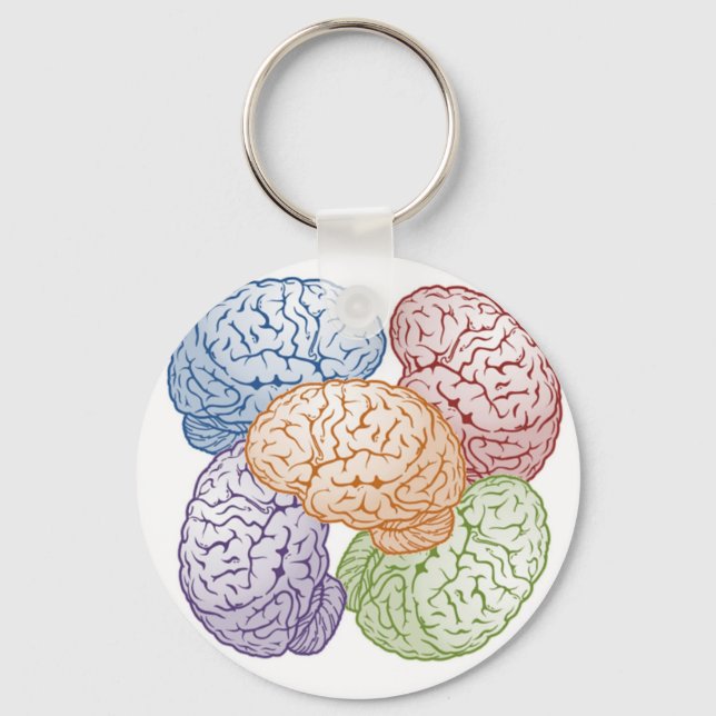 Brains Keychain (Front)