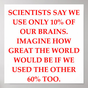 BRAINS POSTER