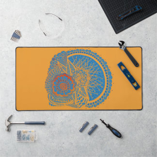 Brains Skull Desk Mat