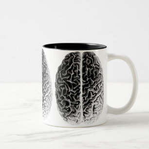 Brains Two-Tone Coffee Mug