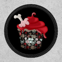 Brains Zombie Biohazard Cupcake