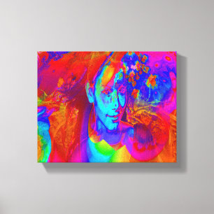 Brainstorm in colour canvas print