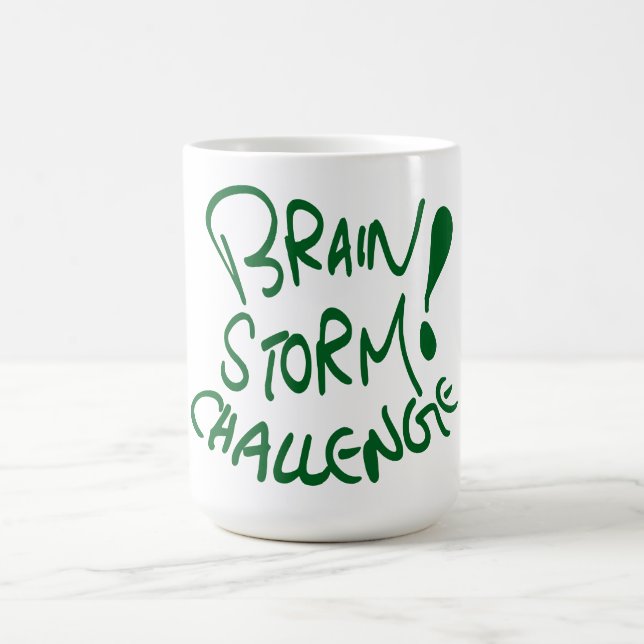 Brainstorm Motif café Mug (Centre)