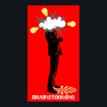 BRAINSTORMING POSTER<br><div class="desc">This poster is perfect for the creatives of the world. Hang it in your dorm room,  bedroom,  office,  studio,  etc.</div>
