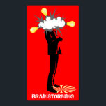 BRAINSTORMING POSTER<br><div class="desc">This poster is perfect for the creatives of the world. Hang it in your dorm room,  bedroom,  office,  studio,  etc.</div>
