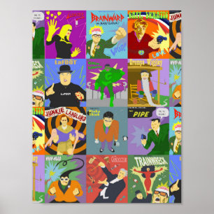 Brainwarp Characters #1 - Print