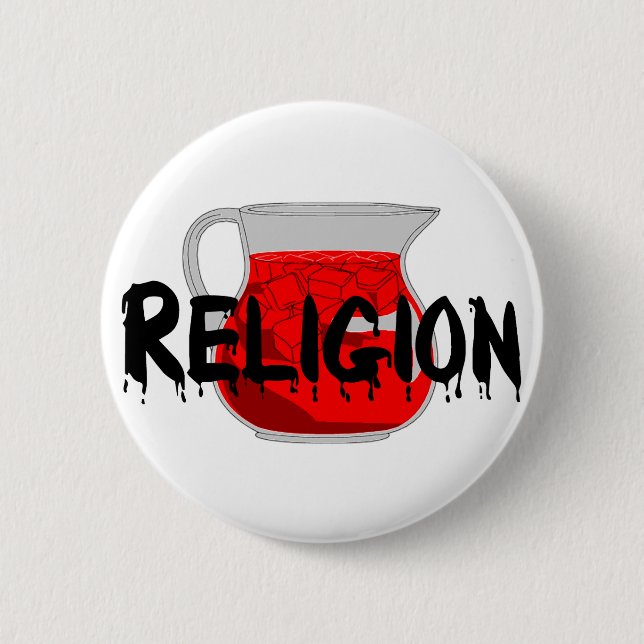 Brainwashing Drink 2 Inch Round Button (Front)