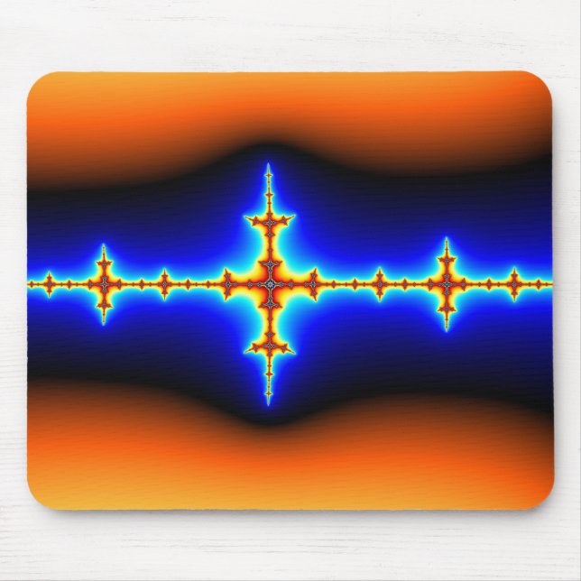 Brainwave - Fractal Mouse Pad (Front)