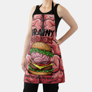Brainy Burgers Apron