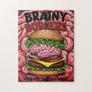 Brainy Burgers Jigsaw Puzzle