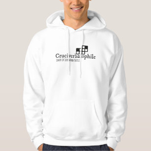 Brainy Crossword Puzzle Addict Cute Nerdy Puzzler Hoodie
