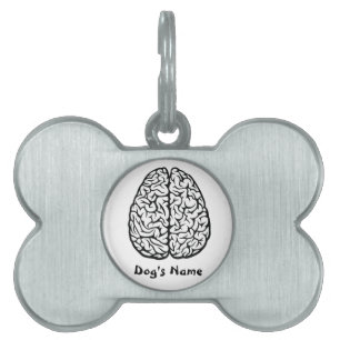 Brainy Dog Tag