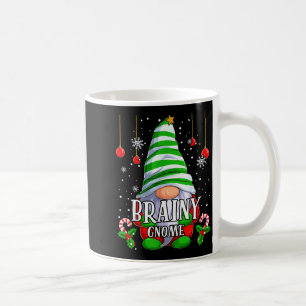 Brainy Gnome Christmas Pajamas Matching Family Gro Coffee Mug
