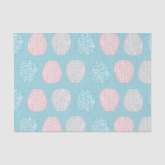 Brainy Pastel Pattern (Awesome Pastel Brains) Tissue Paper