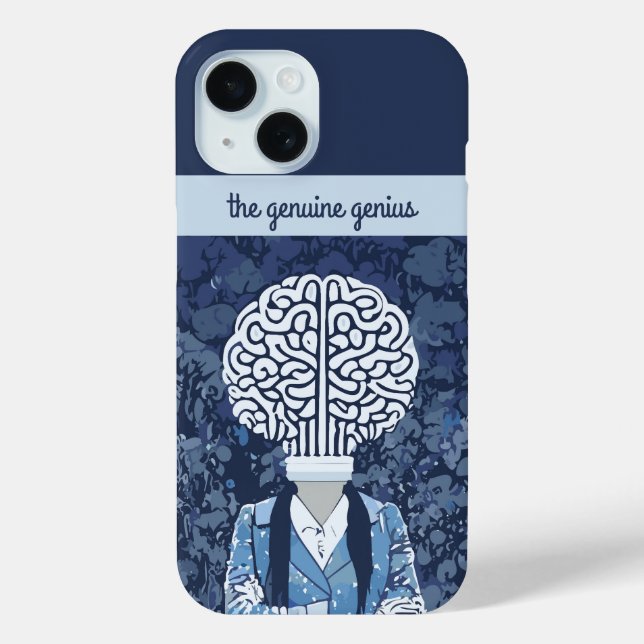 Brainy Person Case-Mate iPhone Case (Back)