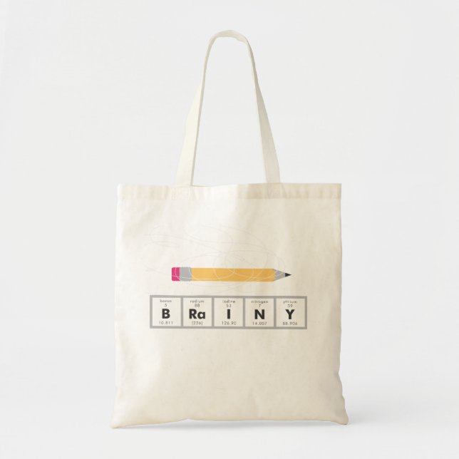 Brainy Tote and Book Bag (Front)