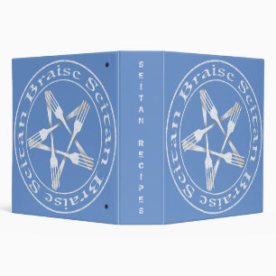 Braise Seitan Vegan Pentagram (light version) Binder