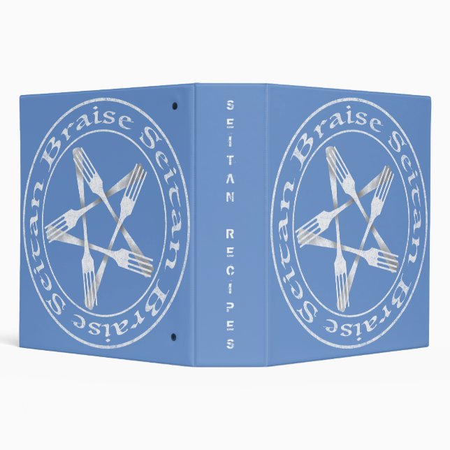Braise Seitan Vegan Pentagram (light version) Binder (Background)