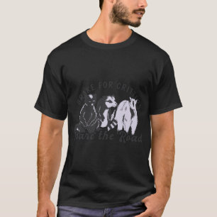 Brake for critters share the road raccoon possum s T-Shirt