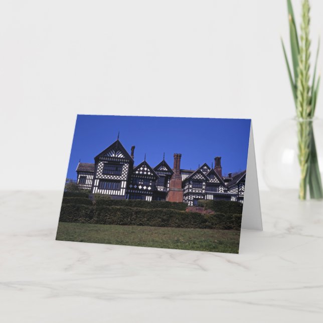 Bramall Hall Cheshire Postcard (Front)