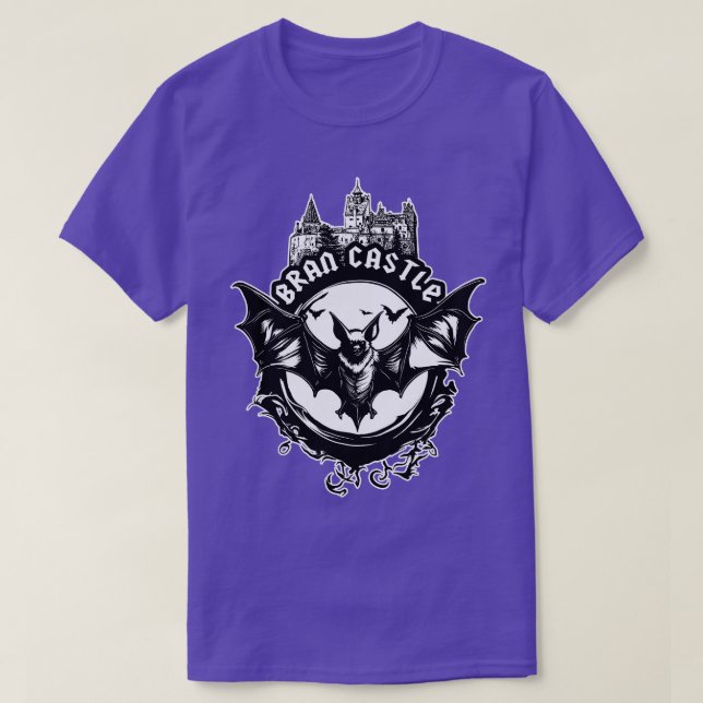Bran Castle Home Of Dracula T-Shirt (Design Front)