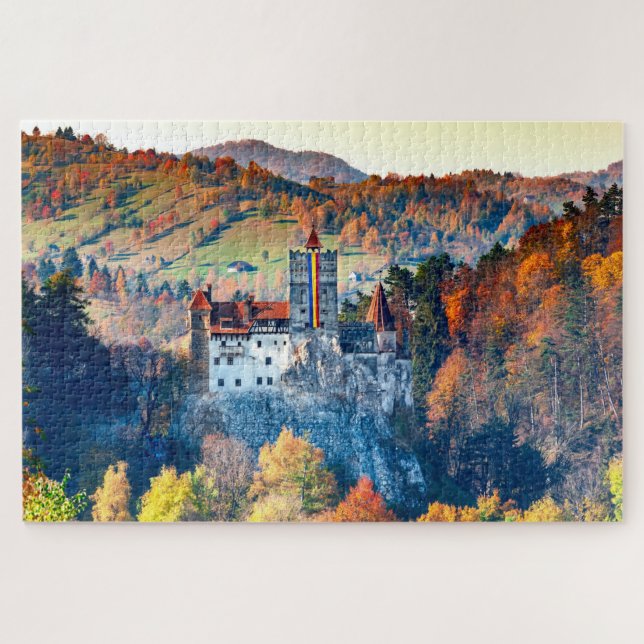 Bran castle jigsaw puzzle (Horizontal)
