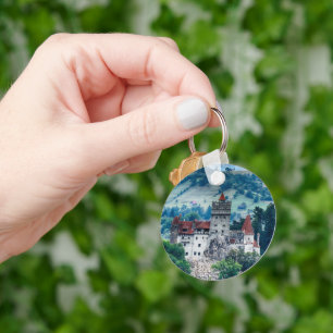 Bran castle keychain
