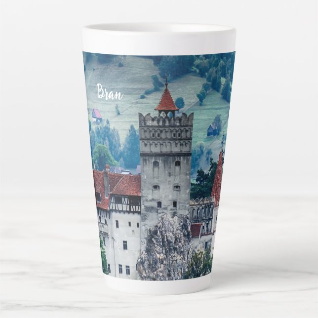 Bran castle latte mug (Front)